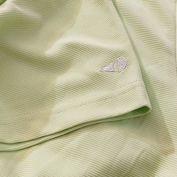 NWT Men’s Grand Slam Performance Off Course Golf Polo UPF 50 Neon Green Sz XL - Picture 7 of 16